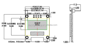 Stock 0.91 Inch 128x32 12832 0.96 Inch 128x64 12864 SSD1306 OLED Display LCD Display - Product Image 6