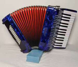 Accordéon professionnel 30 touches 48 basses en bois pour adultes, <span class=keywords><strong>instrument</strong></span> à clavier de performance graduée pour débutants - Product Image 6