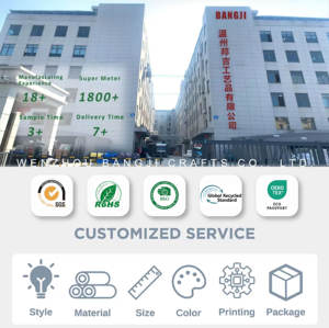 Bolsas Personalizadas con Logotipo Personalizado, Bolsas de Mano de Lona de Algodón de Color Beige Duraderas para Mujer, de Lujo con Asas de Cuero PU - Product Image 4