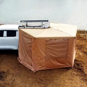 Tente de toit autoportante 270 degrés imperméable en Oxford 600D avec fermeture éclair en D, <span class=keywords><strong>auvent</strong></span> 270 Plus AWning et housse de <span class=keywords><strong>caravane</strong></span> de tourisme à trous en D - Product Image 3