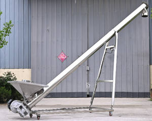 Convoyeur à vis hélicoïdale en acier inoxydable pour le transport de poudres et de matières premières - Product Image 5