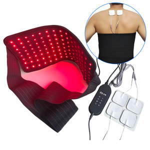 Almohadillas de <span class=keywords><strong>electrodos</strong></span> para <span class=keywords><strong>terapia</strong></span> de luz infrarroja roja de gran tamaño, 660nm, 850nm, cinturón de <span class=keywords><strong>terapia</strong></span> de luz roja, almohadilla infrarroja para aliviar el dolor muscular corporal - Product Image 1