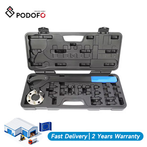 Podofo Kit d'outils de calage de distribution pour arbre à cames OEM T10172A T10554, comprenant un outil de maintien de poulie et une clé de blocage de pignon de distribution - Product Image 1