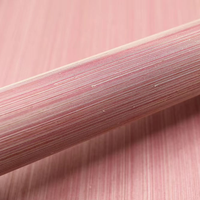 Mywind Nieuw Ontwerp Natuurlijk Materiaal Behang Rose Roze Abaca Wandbekleding Sisal Jute Ruwe Hennep Voor Binnenwanddecoratie