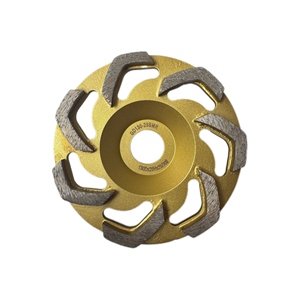 Roda Gerinda berlian untuk pemolesan beton berkecepatan tinggi dan pemotongan batu - Product Image 1