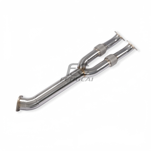 Tubo de Escape Medio de Acero Inoxidable de Alta Calidad para Nissan <span class=keywords><strong>GTR</strong></span> R35 <span class=keywords><strong>3</strong></span>.8T V6 2008-2020, Optimización del Sonido del Tubo de Escape, Aumento del Flujo - Product Image 4
