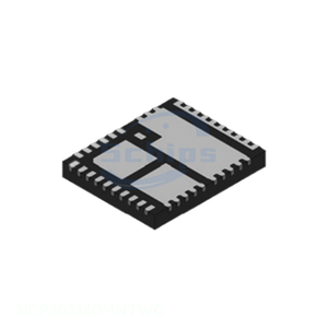 ชิ้นส่วนอิเล็กทรอนิกส์ BOM IC พร้อมส่ง ชิ้นส่วนจัดการพลังงาน (PMIC) 39 PowerVFQFN NCP303160MNTWG ซื้อออนไลน์ - Product Image 1