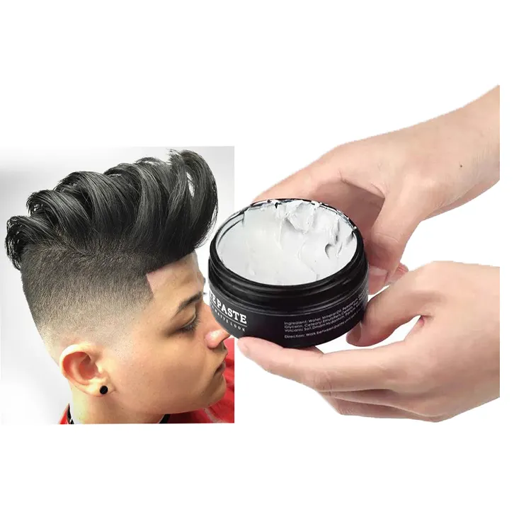 Ideal For Textured Thickened & Modern Styles Hair Matte Pomade Wax Clay
