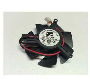 สำหรับ <span class=keywords><strong>ARX</strong></span> FS1250-A1142A FS1250A1342A DC 12V 0.15A 2 สายเซิร์ฟเวอร์พัดลมกลม - Product Image 1