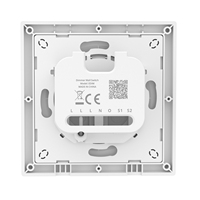 Boîtier d'interrupteur mural à intensité variable SONOFF EDIM Série Fusion, installation par clip, ultra-plat, conçu pour SONOFF MINI-DIM, MINI-ZBDIM