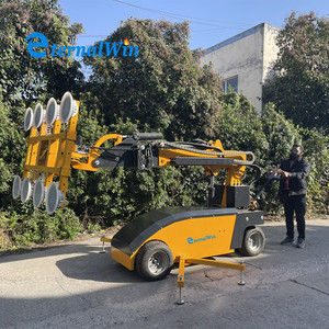 Robot <span class=keywords><strong>manipulateur</strong></span> de vitrage à grande roue tout-terrain, chariot élévateur à vide pour verre et marbre - Product Image 1