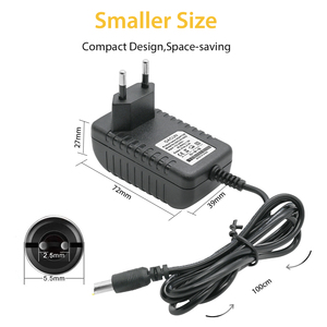 Fuente de Alimentación DC5.2V 2A, Cargador de Pared 5V 1A 2A 3A para Receptor de TV, Decodificador, Receptor Satelital DVB Rusia, Adaptador de Corriente AC DC LED - Product Image 5