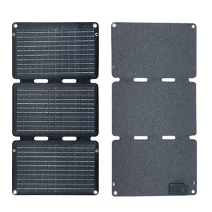 태양 전지 패널 제조 업체 30 와트 100 와트 18 볼트 1000W 태양열 휴대용 발전기에 대 한 접는 태양 전지 패널