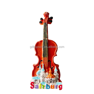 Chine Personnalisé À La Main Poly Résine Géorgie <span class=keywords><strong>Helen</strong></span> Ville Aimants De Réfrigérateur Souvenir Touristique Attrayant Personnalisé 3D Coucou Horloge Aimant - Product Image 6