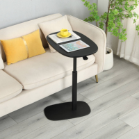 Meubles de bureau debout réglables en hauteur de levage à gaz pneumatique ADA Table d'ordinateur portable Stable de bureau pivotante à 360 °
