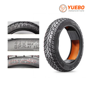 Pneu de moto/scooter en caoutchouc naturel YUEBO 60/100-10, modèle CM517, antidérapant, résistant à l'usure, tubeless, 10 pouces, best-seller - Product Image 2