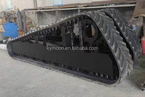 Telaio Cingolato <span class=keywords><strong>per</strong></span> Robot, Mini Escavatore a <span class=keywords><strong>Benzina</strong></span> con Cingoli in <span class=keywords><strong>Gomma</strong></span>, Piattaforma Cingolata Elettrica 48V - Product Image 6