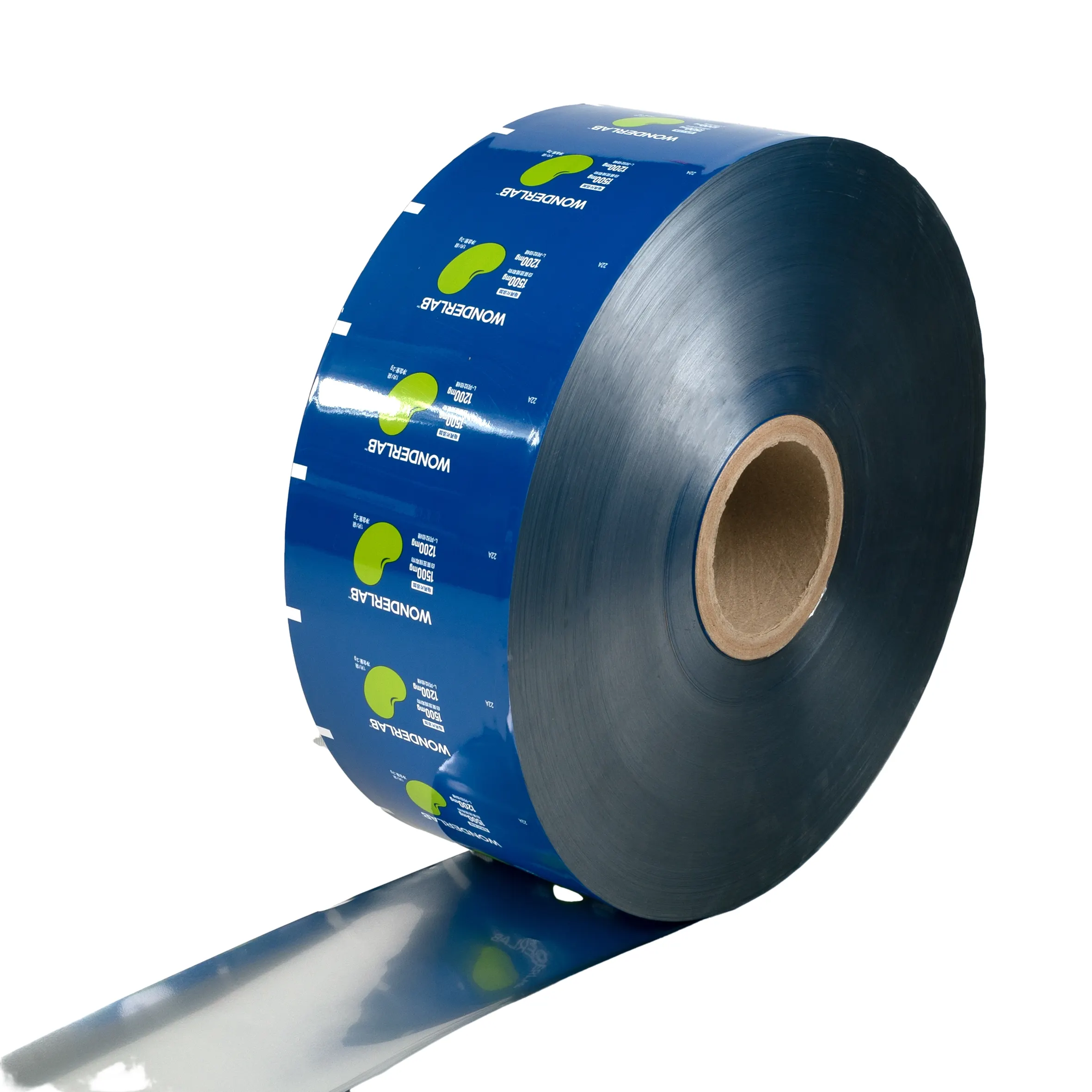 Saco de folha de alumínio laminado plástico PE de qualidade alimentar filme laminado para embalagem de doces filme laminado de embalagem automática