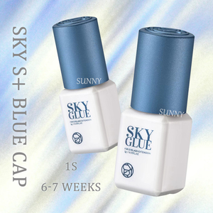 Pegamento para Extensión de Pestañas <span class=keywords><strong>Sky</strong></span> S+ Azul Coreano en Oferta, Pegamento para Pestañas Negro sin Látex, Adhesivo para Pestañas de Marca Privada - Product Image 1