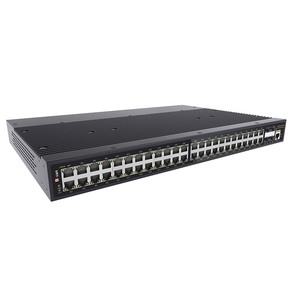 Commutateur réseau industriel géré à 48 ports RJ45 avec 4 ports SFP+ 1/10G Fibre Ethernet, gestion IPV4/IPV6 - Product Image 1