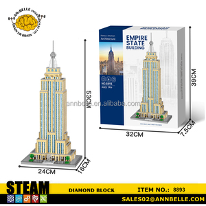 Architectures Bloc Brique Jouets Modèle Usa <span class=keywords><strong>Building</strong></span> Souvenir Cadeau la Statue de la Liberté White House <span class=keywords><strong>Capitol</strong></span> - Product Image 5