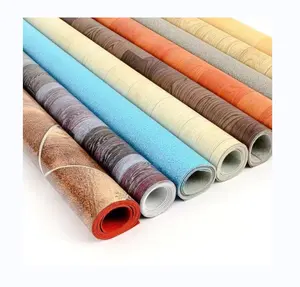 Luxury Vinyl PVC Floor Covering Rolls PVC Carpet Linoleum Rolls PVC Plastic Flooring