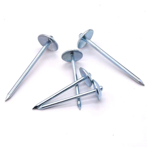 Clous <span class=keywords><strong>de</strong></span> toiture galvanisés à tête parapluie, durables et très demandés, pour l'installation <span class=keywords><strong>de</strong></span> toitures <span class=keywords><strong>de</strong></span> maisons - Product Image 5