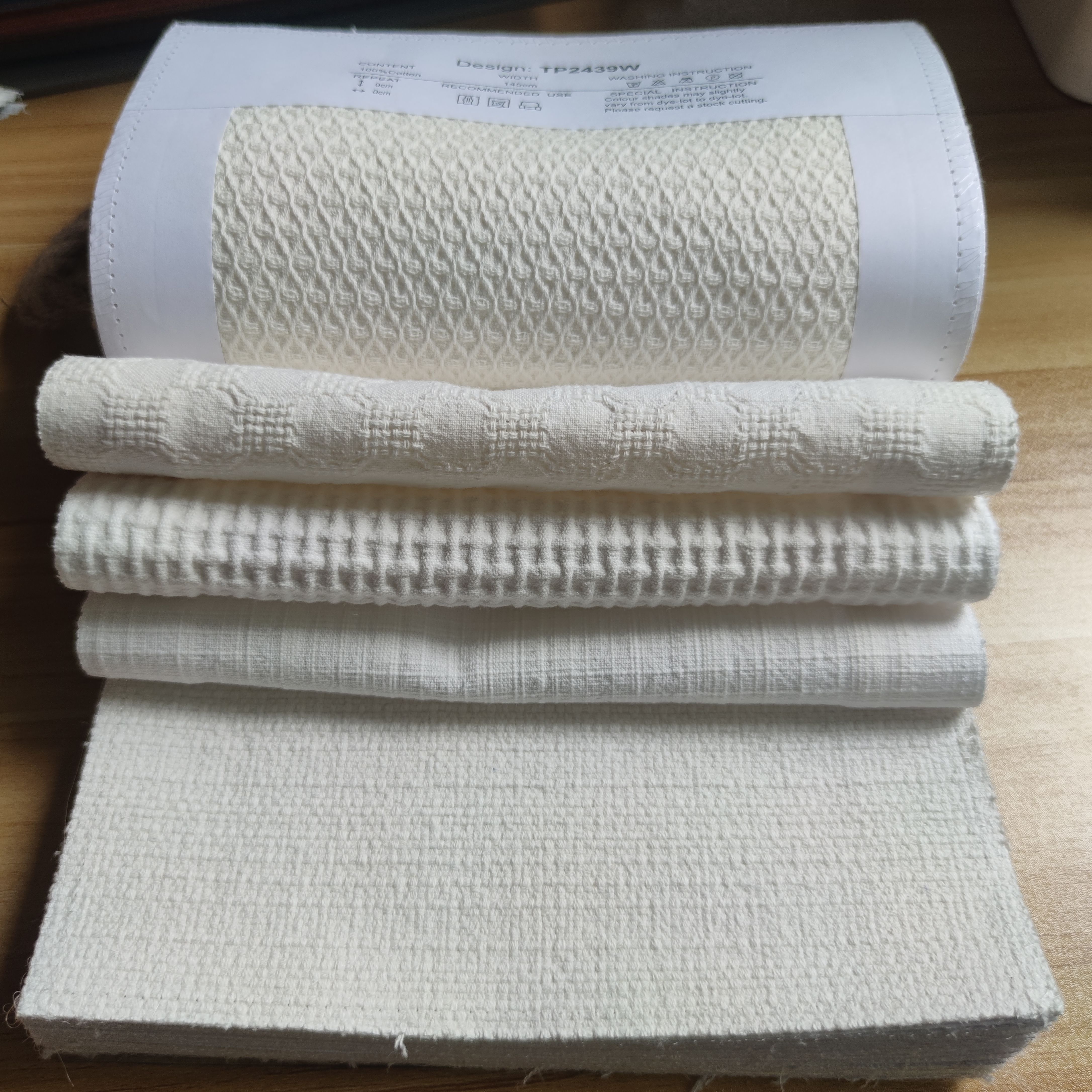 Tùy Chỉnh Rắn Màn Rèm Cửa Trắng Cotton-Linen Rèm Cửa Cho Phòng Khách Và Phòng Ngủ