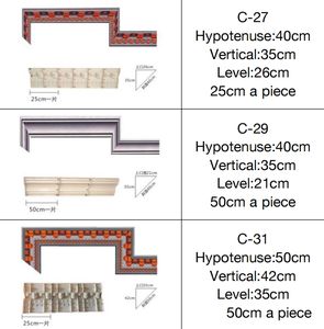 Bonne vente moulure de plinthe moulure de corniche de plafond moules blancs pour la moulure de corniche de gypse - Product Image 4