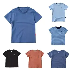 2024 Wholesale custom cotton T-shirt Children's boys animal printed t- shirt for kids boy