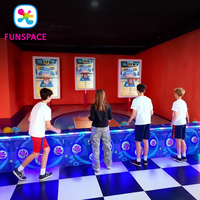 Simulador de Baloncesto Interactivo para Interiores, Precio de Fábrica de Funspace, Juego de Baloncesto Multijugador, Aro de Baloncesto