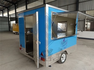 Cocina móvil eléctrica moderna Remolque <span class=keywords><strong>de</strong></span> comida rápida Carrito <span class=keywords><strong>de</strong></span> <span class=keywords><strong>hamburguesas</strong></span> y perritos calientes Camión <span class=keywords><strong>de</strong></span> comida móvil <span class=keywords><strong>de</strong></span> condición usada - Product Image 4