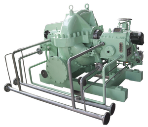Générateur à contre-pression, production d'énergie asynchrone, pompe PLC trois-en-un, 20kW-200kW, déchets urbains MSW - Product Image 1