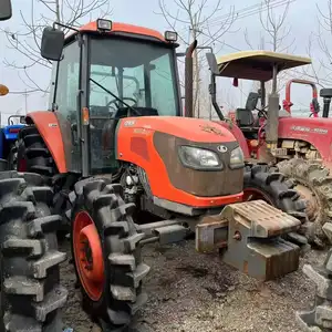 El tractor M854KQ de 85 caballos de fuerza es un tractor de segunda mano completamente nuevo con especificaciones asequibles y baratas de 4*4.