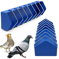 Mangeoire automatique pour pigeons de haute qualité, écologique, en plastique, accessoire pour cage d'élevage de pigeons, plusieurs tailles