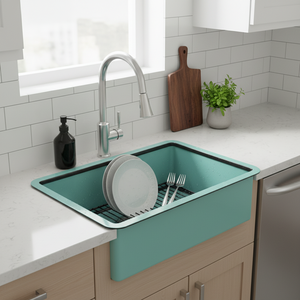[BAEKJO] Évier ENAMEL 860 BLACK-LINE compatible avec des accessoires pratiques pour un lavage et un séchage efficaces - Product Image 3
