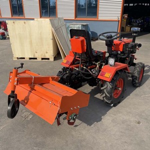 Mini tracteur 22 CV 4 roues motrices avec rotoculteur et charrue pour usage agricole - Product Image 3