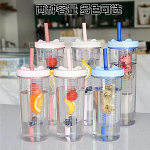 Botella exprimidora inteligente Tiannuo con infusor de frutas, portátil para té y agua, taza de viaje para exteriores. - Product Image 4