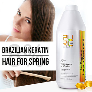 Trattamento Brasiliano per <span class=keywords><strong>Capelli</strong></span> PURC8% con Cheratina per Riparazione, Lucidatura e Stiratura di <span class=keywords><strong>Capelli</strong></span> Secchi - Product Image 3