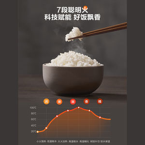 หม้อหุงข้าวซูปอร์ 2 ลิตร มินิ 316 ซับในสแตนเลส ตัวตั้งเวลาอัจฉริยะ สำหรับใช้ในครัวเรือน 1-3 คน - Product Image 5