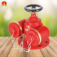Adaptateur de raccordement pour pompe à eau d'incendie en fonte ductile DN150, type souterrain, couleur laiton, certifié CE, pression 0,8-1,6 MPa