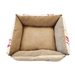 Venta al por mayor de lujo de estilo clásico, cama rectangular para mascotas, nido de perro a prueba de arañazos, gran oferta, forma cuadrada para dormir - Product Image 3