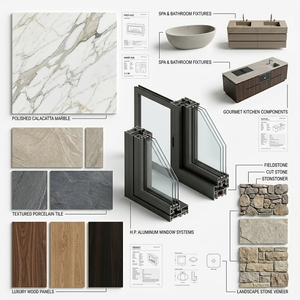 Conception et construction de villas modernes de luxe, projet clé en main avec rendu 3D et fourniture complète de matériaux - Product Image 4