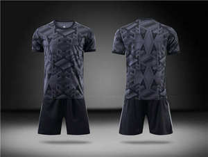 Camisetas de Fútbol Personalizadas de Alta Calidad, Impresión por Transferencia de Calor, Transpirables, de Poliéster, con Tirantes en T, Manga Larga, Corte Regular, para Hombre - Product Image 5