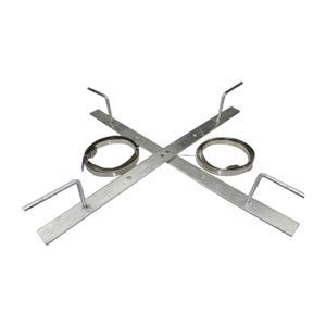 Metal HDG Material ADSS Cable <span class=keywords><strong>de</strong></span> fibra óptica Soporte <span class=keywords><strong>de</strong></span> carrete <span class=keywords><strong>de</strong></span> almacenamiento Estante <span class=keywords><strong>de</strong></span> gestión aérea al aire libre - Product Image 2