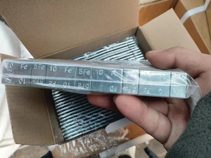 Venta caliente 60g Zn Plated FE Sticker Wheel Balance Weight 5G + 10g Adhesivo Wheel Weight - Product Image 4