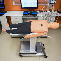 Maniquí de entrenamiento de primeros auxilios integral multifunción avanzado DARHMMY ACLS soporte de vida avanzado ciencia médica integrada