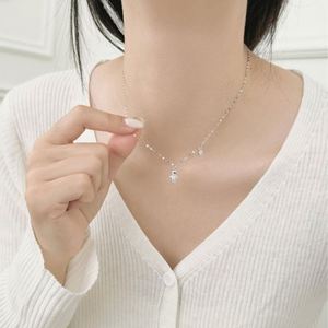 Dylam <b>Cute</b> Lovely Design Charm S925 Silver Link Chain 5A Cubic Zirconia <b>Bear</b> Animal Pendant Necklace OEM ODM Jewelry Supplier - Product Image 4