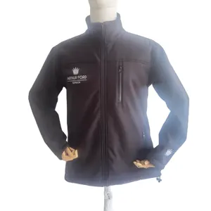 LT özel Logo rüzgar geçirmez su geçirmez açık sıcak yumuşak yüzeyli ceket polar astar erkek Unisex yürüyüş avcılık Softshell ceket