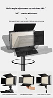 Lampe Panneau LED U800 50W de Haute Qualité à Température de Couleur Réglable AC/DC pour Streaming en Direct, TikTok, YouTube, Éclairage Vidéo de Jeu